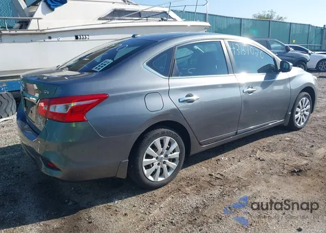 2018 Nissan Sentra Sv из США, поврежденный, VIN 3N1AB7AP4JY214907